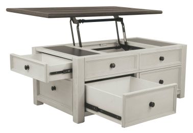 Ashley Bolanburg Two-tone Casual Coffee Table with Lift Top T637-20