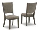Ashley Wittland Dark Brown Contemporary Dining Chair (Set of 2) D374-01