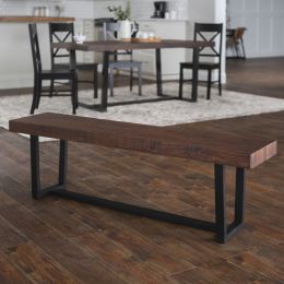 Bench; Mahogany