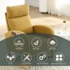 [Video] Welike 27.6&quot;W Modern Accent High Backrest Living Room Lounge Arm Rocking Chair; Two Side Pocket