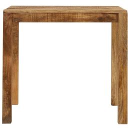 Dining Table Solid Mango Wood 32.3"x31.5"x29.9"