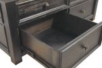 Ashley Tyler Grayish Brown/Black Casual Creek Coffee Table with Lift Top T736-20