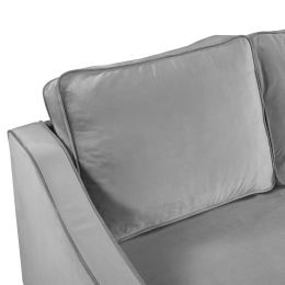 Modern Style Sofa Set Velvet Upholstered Couch Furniture for Home or Office (1+2+3 Seat)