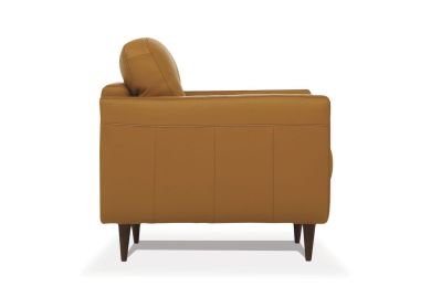 Radwan Sofa; Camel Leather 54955