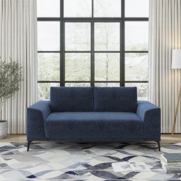 VIFAH SIGNATURE Contemporary design luxury soft 72-inch sofa with back cushions