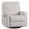 Orisfur. Recliner Chair with Padded Seat - 360Â° Swivel and Rocking Accent Chair - Manual Bedroom & Living Room Reclining Sofa