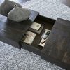 Ashley Kevmart Grayish Brown/Black Contemporary Coffee Table T828-20