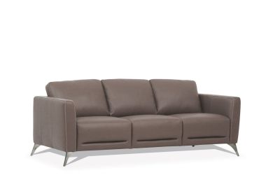 Malaga Sofa; Taupe Leather 55000