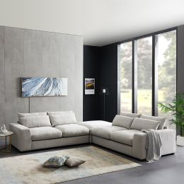 SECTIONAL SOFA LIGHT GREY