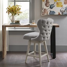 [Only support Drop Shipping Buyer] Hancock Swivel Counter Stool (Color: as Pic)