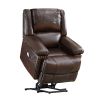 Power Lift Chair with Adjustable Massage Function; Recliner Chair with Heating System for Living Room