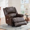 Power Lift Chair with Adjustable Massage Function; Recliner Chair with Heating System for Living Room