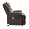 Power Lift Chair with Adjustable Massage Function; Recliner Chair with Heating System for Living Room