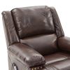Power Lift Chair with Adjustable Massage Function; Recliner Chair with Heating System for Living Room