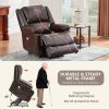 Power Lift Chair with Adjustable Massage Function; Recliner Chair with Heating System for Living Room