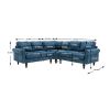 COOLMORE Accent sofa /Living room sofa sectional sofa