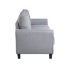 Living Room Sofa Set Linen Upholstered Couch Furniture for Home or Office (1+2+3 Seat)