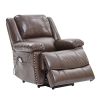 Power Lift Chair with Adjustable Massage Function; Recliner Chair with Heating System for Living Room