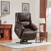 Power Lift Chair with Adjustable Massage Function; Recliner Chair with Heating System for Living Room