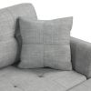 121&quot; Oversized Sectional Sofa with Storage Ottoman; U Shaped Sectional Couch with 2 Throw Pillows for Large Space Dorm Apartment.