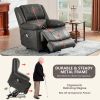 Power Lift Chair with Adjustable Massage Function; Recliner Chair with Heating System for Living Room