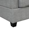 121&quot; Oversized Sectional Sofa with Storage Ottoman; U Shaped Sectional Couch with 2 Throw Pillows for Large Space Dorm Apartment.