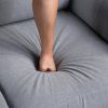 Orisfur. Living Room Armchair Linen Upholstered Couch Furniture for Home or Office (1-Seat)