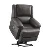 Power Lift Chair with Adjustable Massage Function; Recliner Chair with Heating System for Living Room