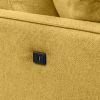 Living Space sofa 3 seater With Waterproof Fabric ; USB Charge port