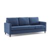 Orisfur. Reversible Sectional Sofa with Handy Side Pocket; Living Room L-Shape 3-Seater Couch with Modern Linen Fabric for Small Space