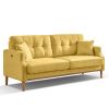 Living Space sofa 3 seater With Waterproof Fabric ; USB Charge port
